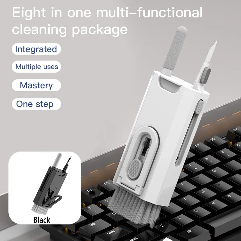 Keycap Puller Ring - Kit de limpieza 8 en 1,