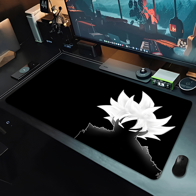 Gaming Keyboard Best - Alfombrilla de Ratón DBZ Black Anime
