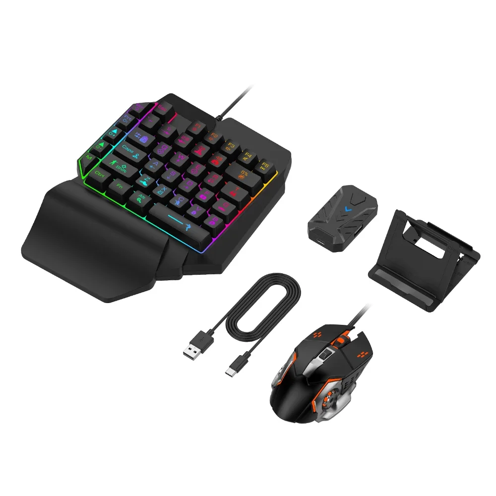 Gaming Keyboard Mobile - Controlador Mixlite para dispositivos móviles Android,