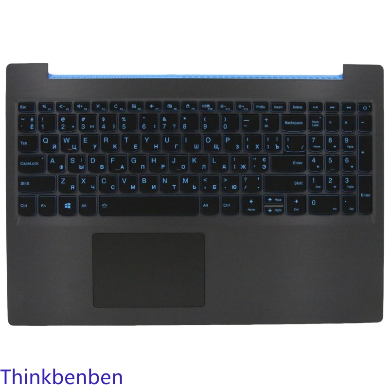 Gaming Keyboard Top - Carcasa superior para teclado ucraniano negro