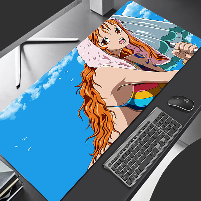 Gaming Keyboard Best - Alfombrilla de Ratón One Piece, Duradera,