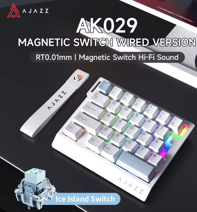 Gaming Keyboard No Rgb - Teclado Mecánico para Juegos AK029, Cableado,