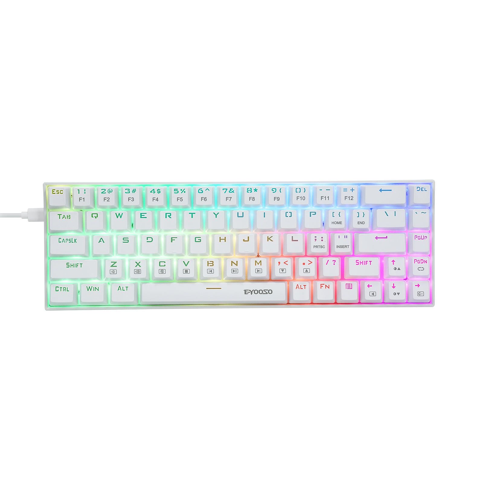 Gaming Keyboard E Yooso - Mini teclado mecánico para juegos, dispositivo
