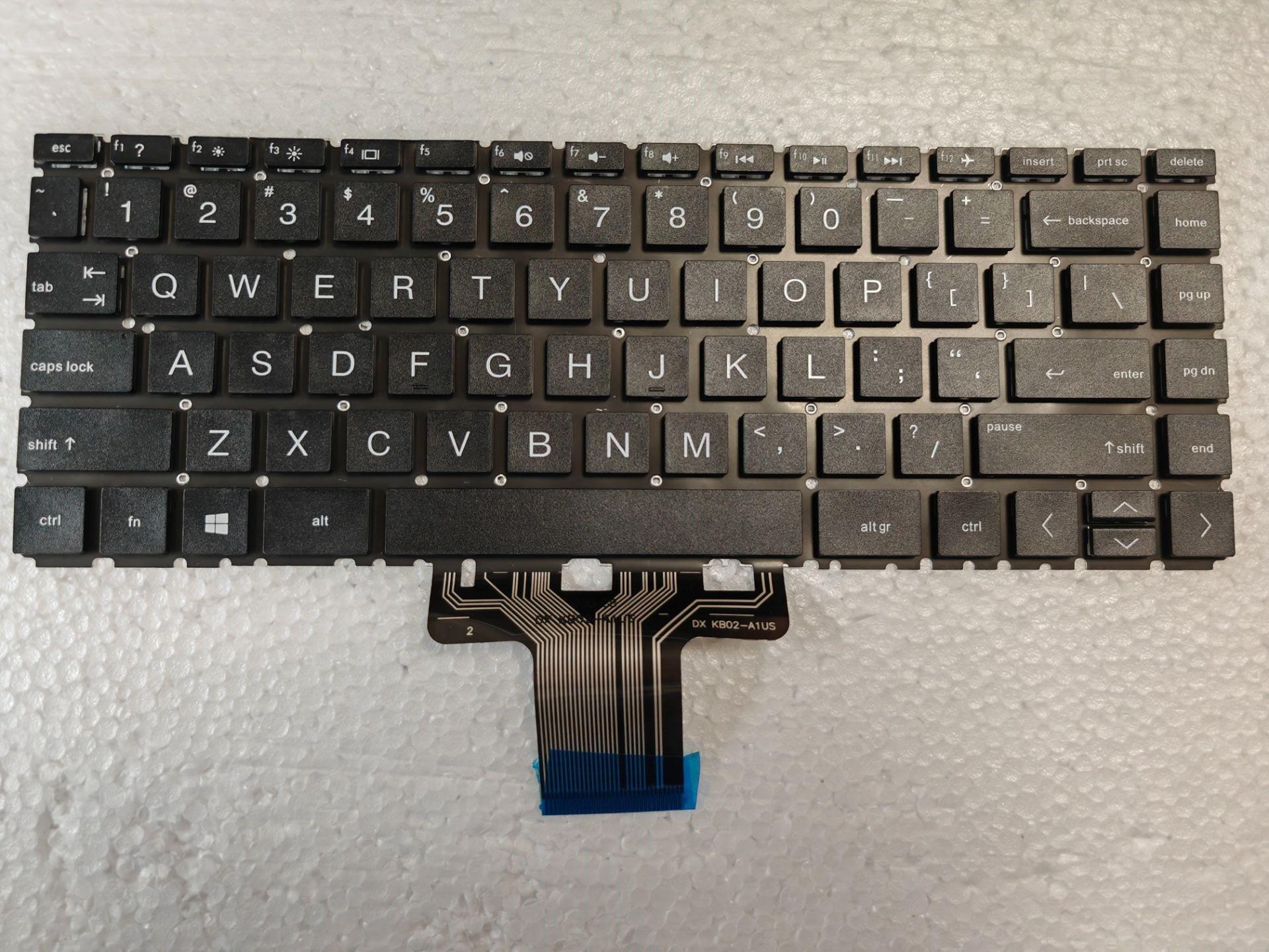 Gaming Keyboard Hp - Teclado negro sin retroiluminación para HP