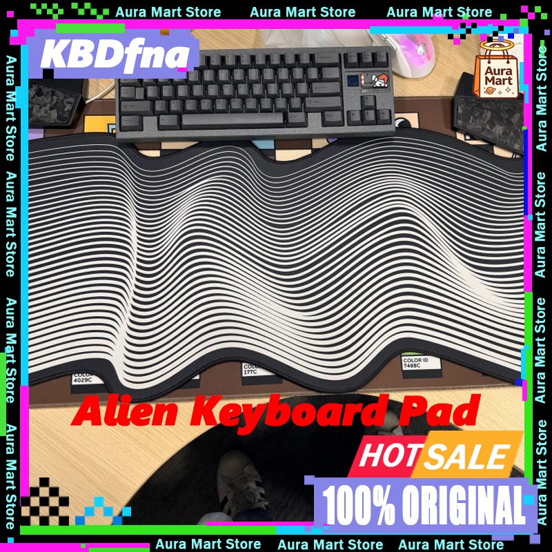 Mechanical Switch Tester - KBDfans Black Snail Alien - Alfombrilla