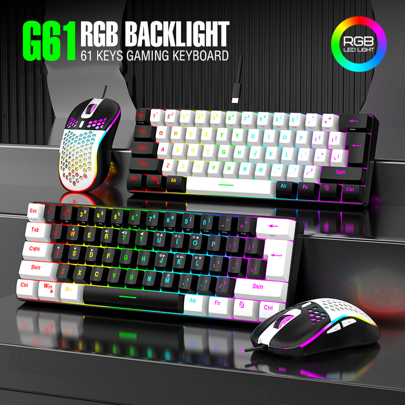 Gaming Keyboard Mouse And Headset Combo - Conjunto de Teclado y Ratón para