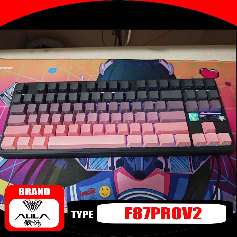AULA F87ProV2 Teclado mecánico - Keyboard Gaming Mac reseña y precio