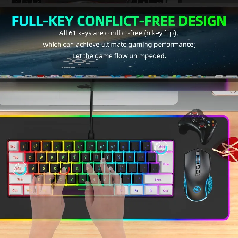 Kit de Teclado y Ratón para Ju - Gaming Keyboard Mouse And Headset Combo reseña y precio