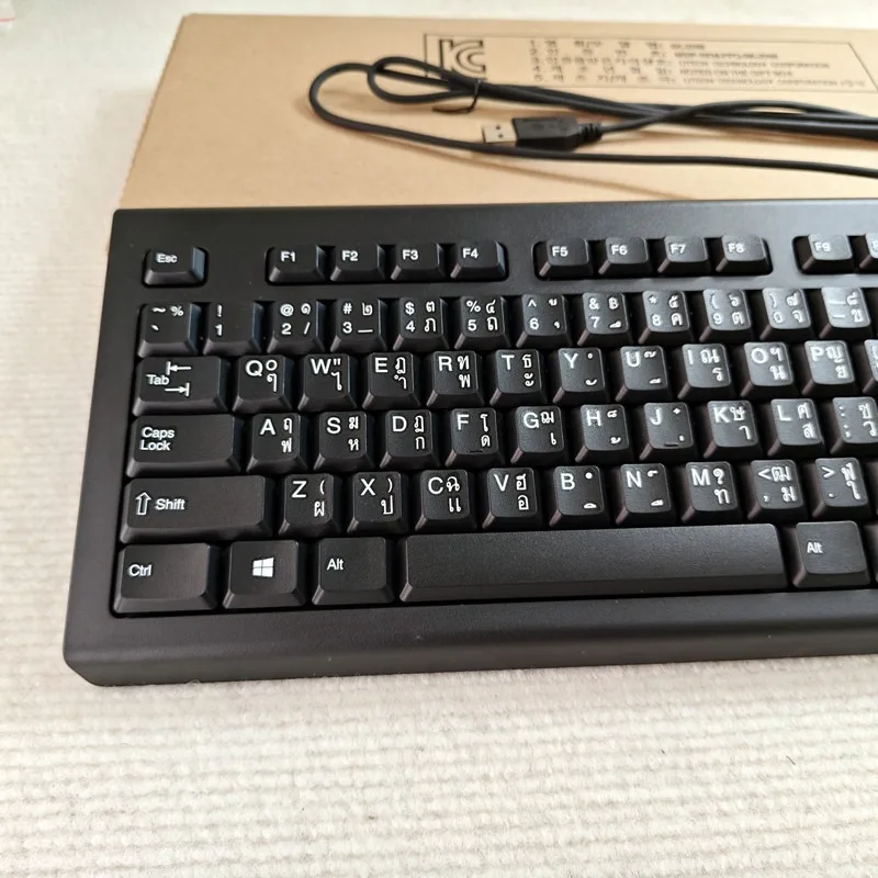 Teclado USB con cable de diseñ - Gaming Keyboard Blue Switches reseña y precio