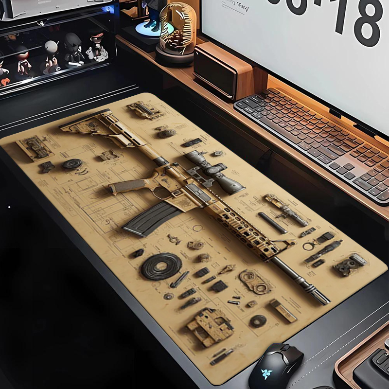 Alfombrilla de Ratón para Jueg - Gaming Keyboard And Mouse Pad reseña y precio
