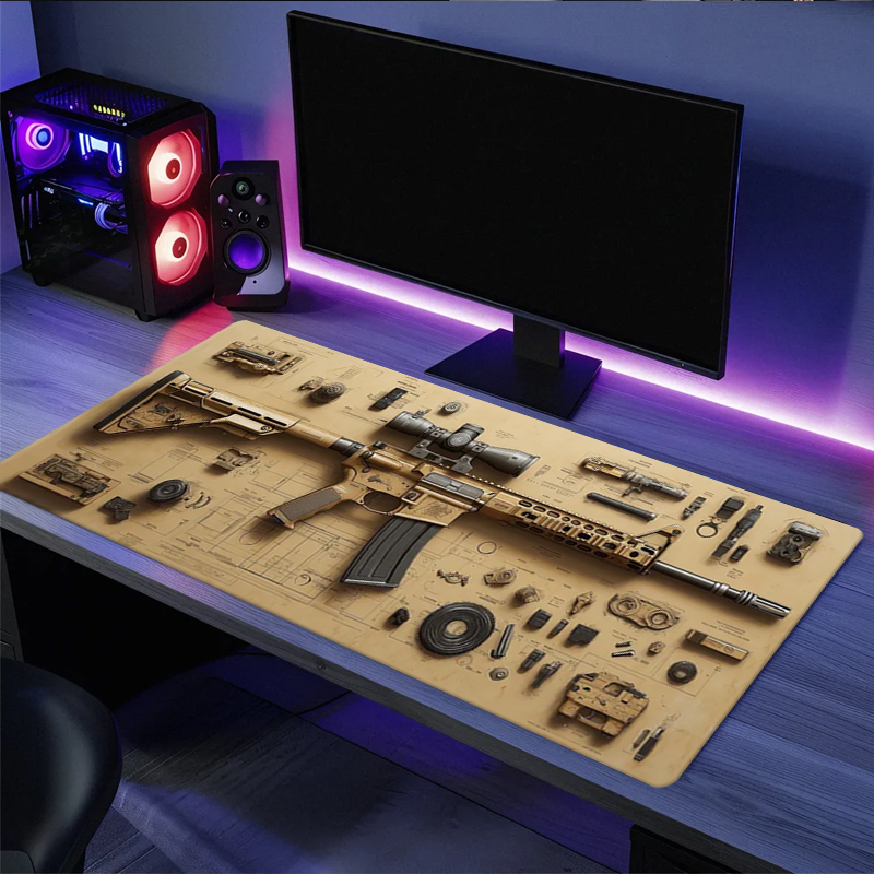 Alfombrilla de Ratón para Jueg - Gaming Keyboard And Mouse Pad reseña y precio