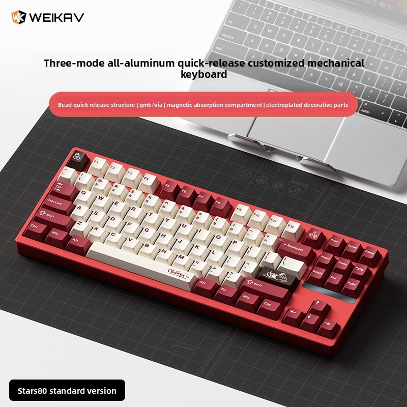 Teclado Mecánico WEIKAV STARS8 - Keyboard Gaming Mac reseña y precio