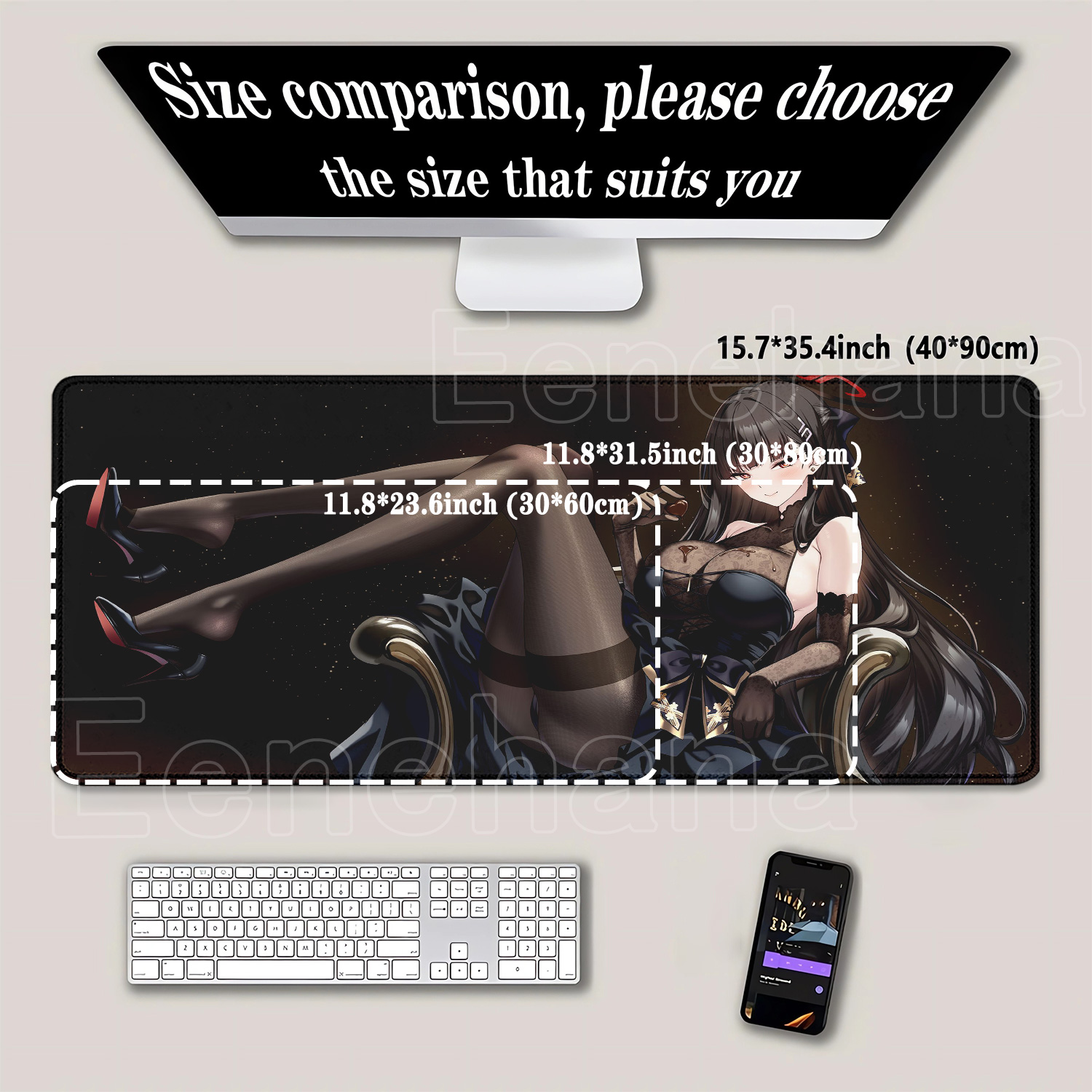Alfombrilla de ratón Gaming Bl - Gaming Keyboard Typewriter reseña y precio
