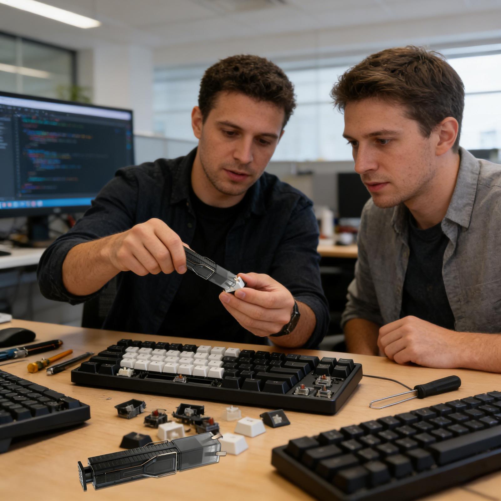Extractor de teclas 2 en 1, ab - Keycap Puller Ring reseña y precio