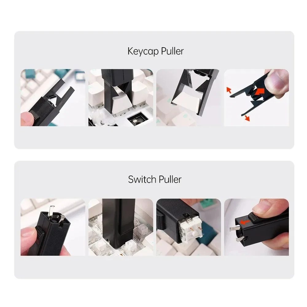 Extractor de interruptores y t - Keycap Puller Ring reseña y precio