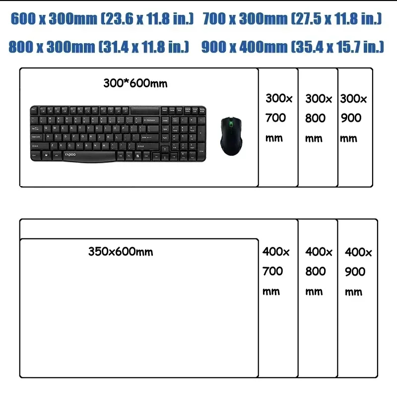 Alfombrilla de Ratón XXL Perso - Gaming Keyboard And Mouse Pad reseña y precio