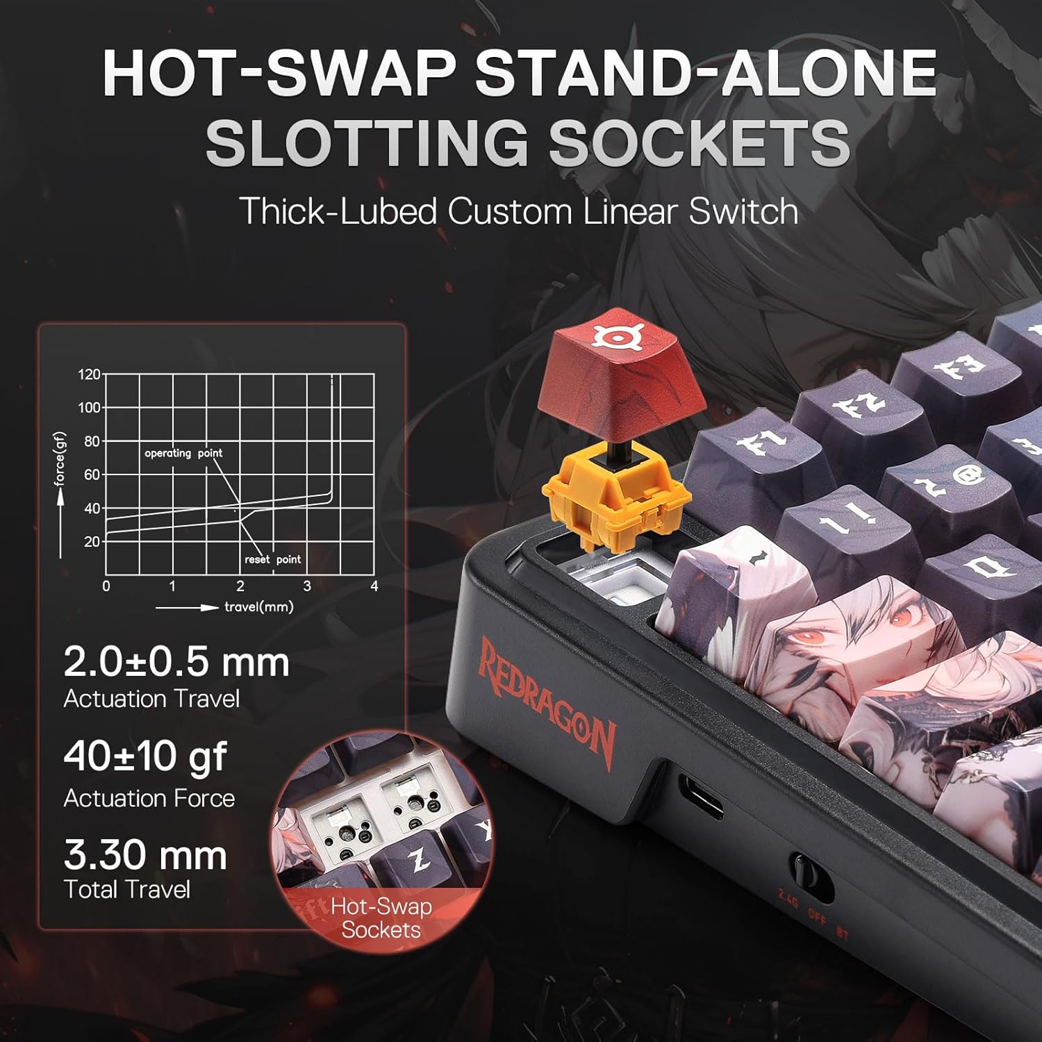 Teclado para juegos Redragon W - Gaming Keyboard Mobile reseña y precio