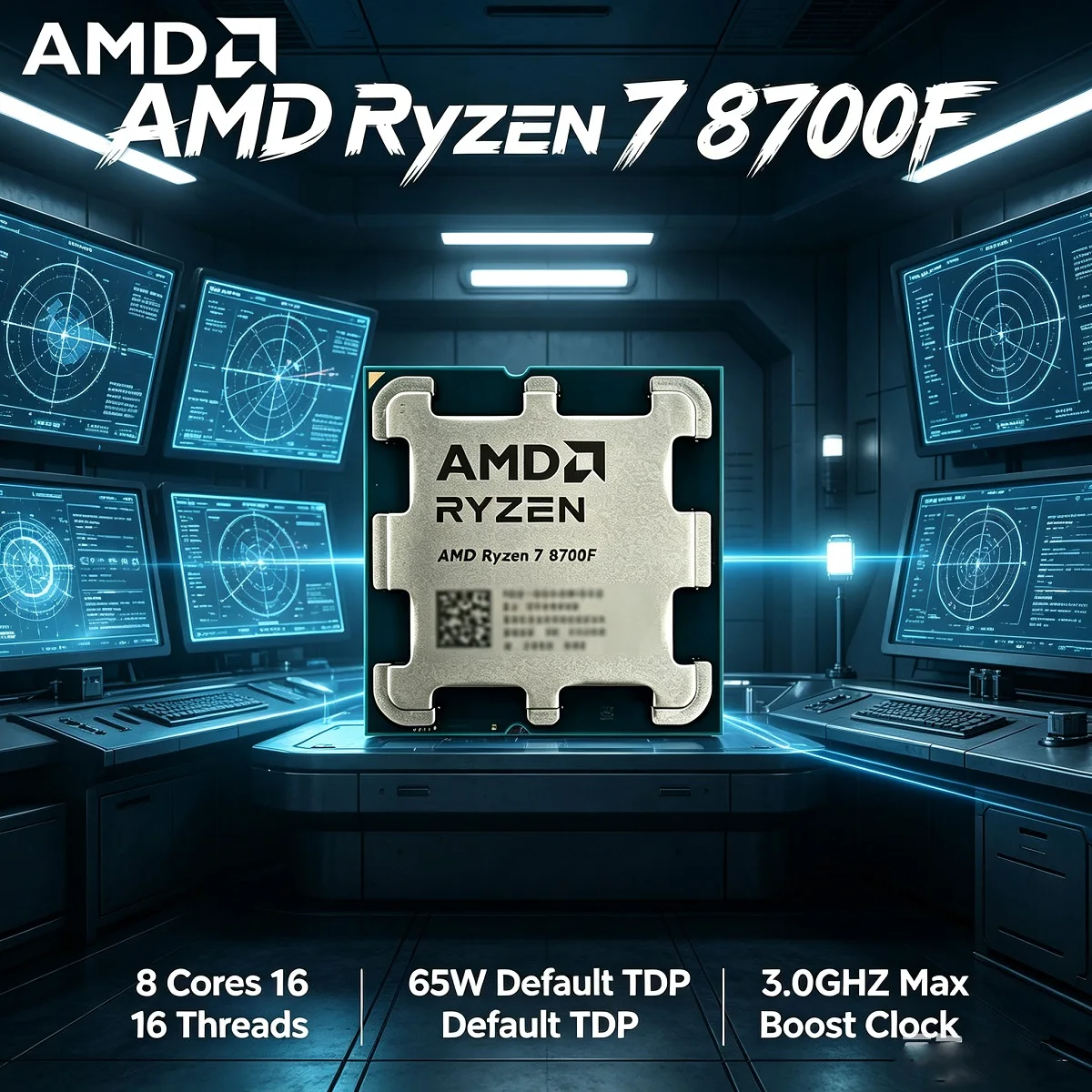 CPU AMD Ryzen 7 8700F R7 8700F - Amd Cpu Ryzen 7 reseña y precio