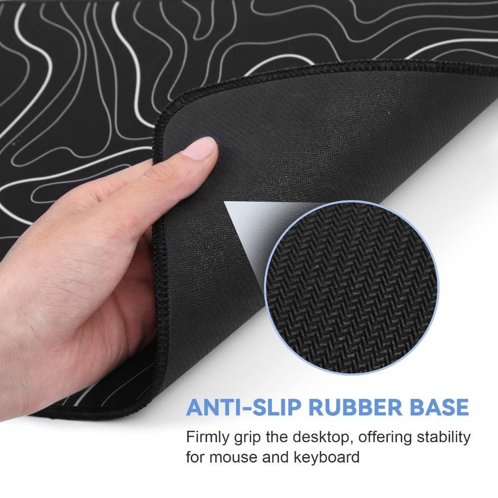 Alfombrilla de ratón para jueg - Gaming Keyboard And Mouse Pad reseña y precio