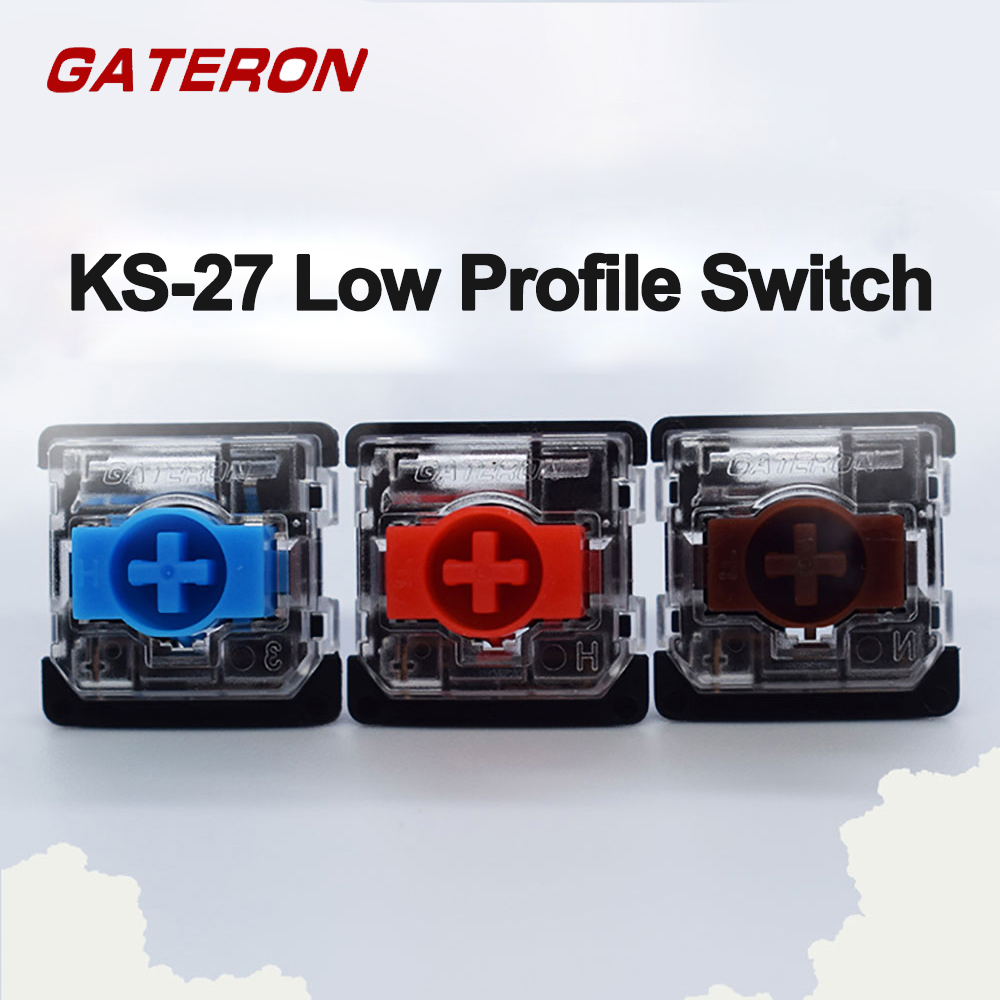 Gateron-Interruptor de perfil  - Gaming Keyboard Tester reseña y precio