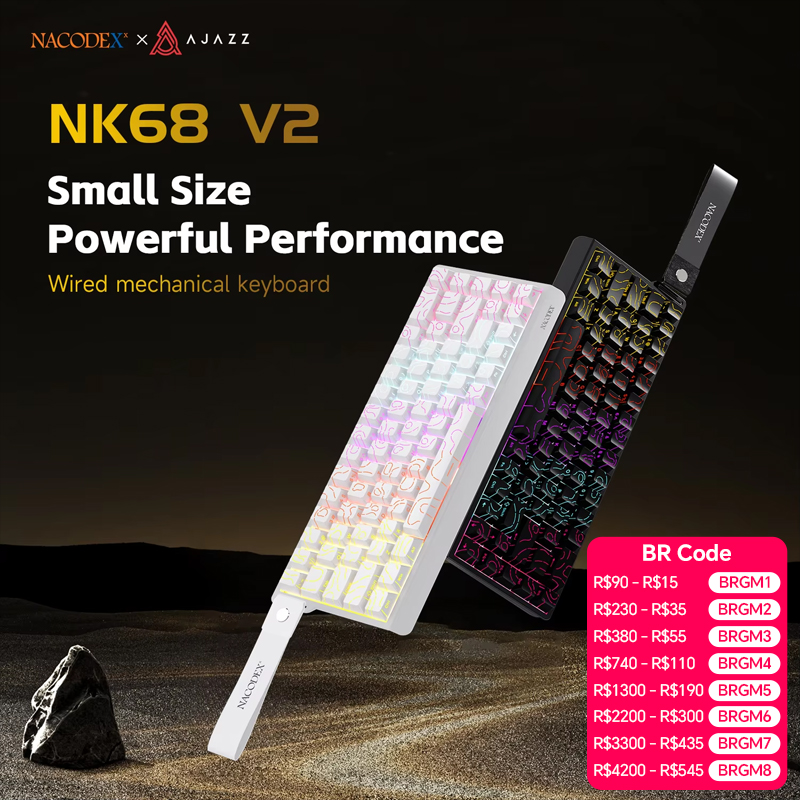 Teclado Mecánico con Cable AJA - Gaming Keyboard Blue Switches reseña y precio
