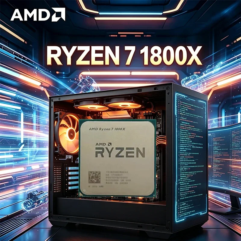Procesador AMD Ryzen 7 1800X,  - Amd Cpu Ryzen 7 reseña y precio
