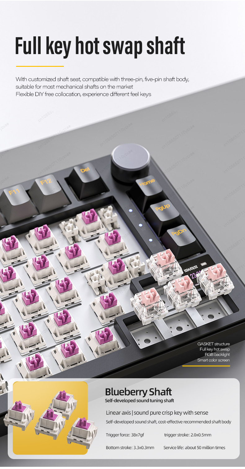 Nuevo Teclado Mecánico AL66 20 - Gaming Keyboard No Rgb reseña y precio