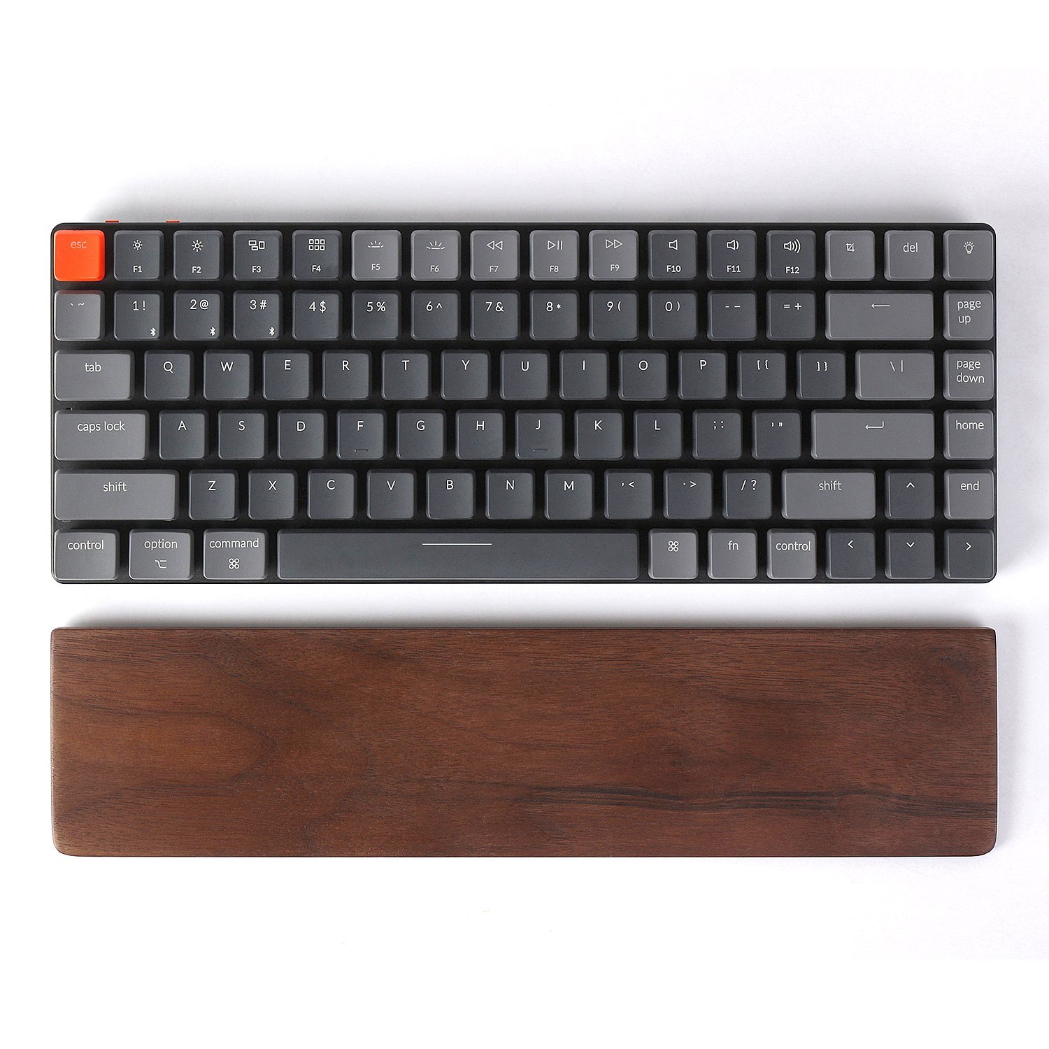 Keychron-reposamanos de madera - Gaming Keyboard Tester reseña y precio