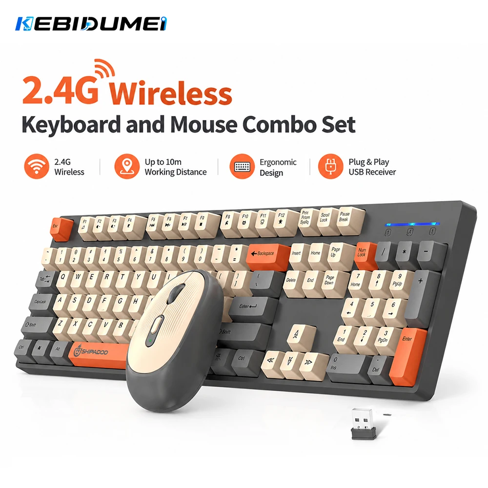 KEBIDUMEI-Juego combinado de t - Gaming Keyboard Mouse And Headset Combo reseña y precio