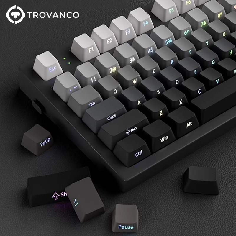 130 Teclas con Gradiente de Co - Gaming Keyboard Typewriter reseña y precio