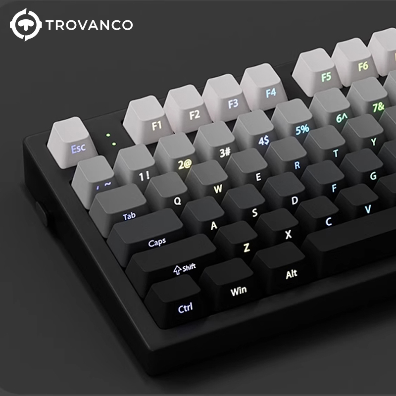 130 Teclas con Gradiente de Co - Gaming Keyboard Typewriter reseña y precio