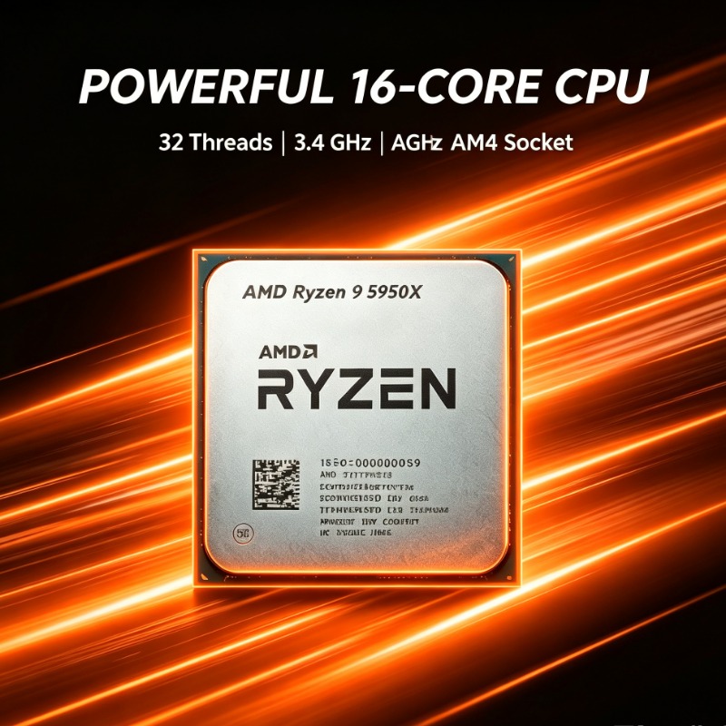 Ryzen 9 5950X CPU de escritori - Amd Cpu Ryzen 9 reseña y precio