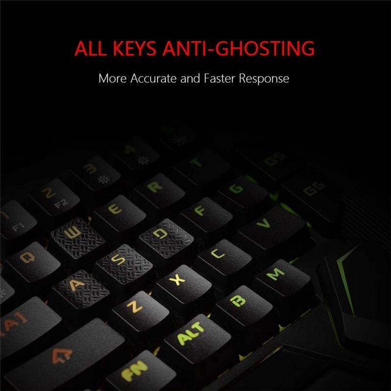 AEF6-Teclado mecánico para jug - Gaming Keyboard Training reseña y precio