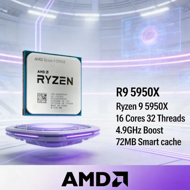Procesador AMD Ryzen 9 5950X R - Amd Cpu Ryzen 9 reseña y precio