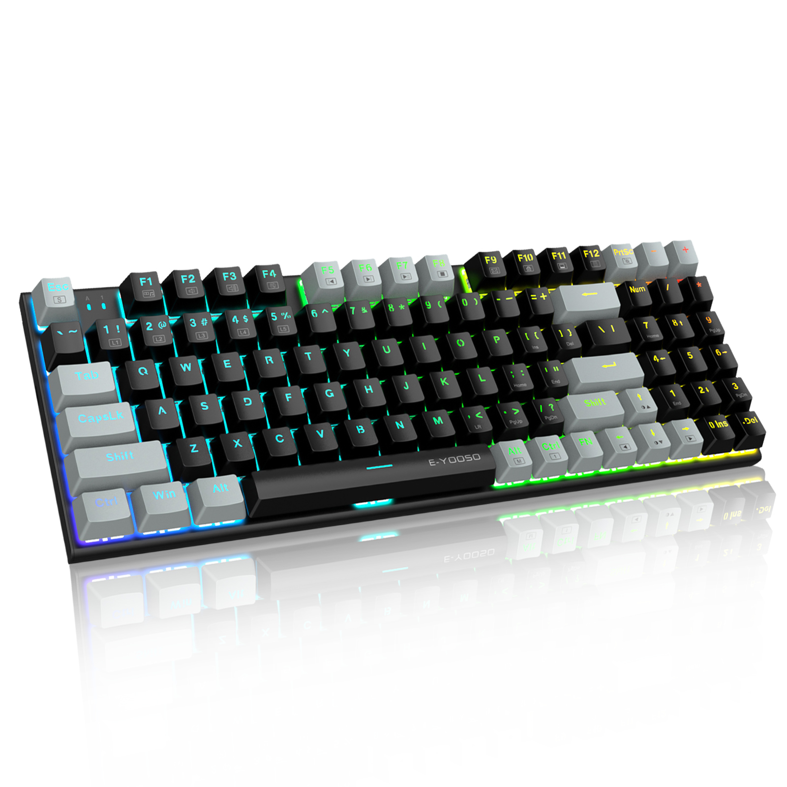 Teclado mecánico para juegos E - Gaming Keyboard E Yooso reseña y precio