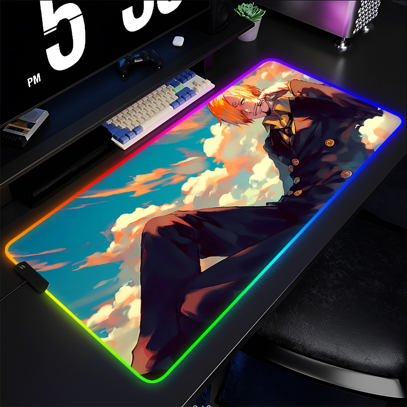 Alfombrilla de ratón RGB Anime - Gaming Keyboard No Rgb reseña y precio