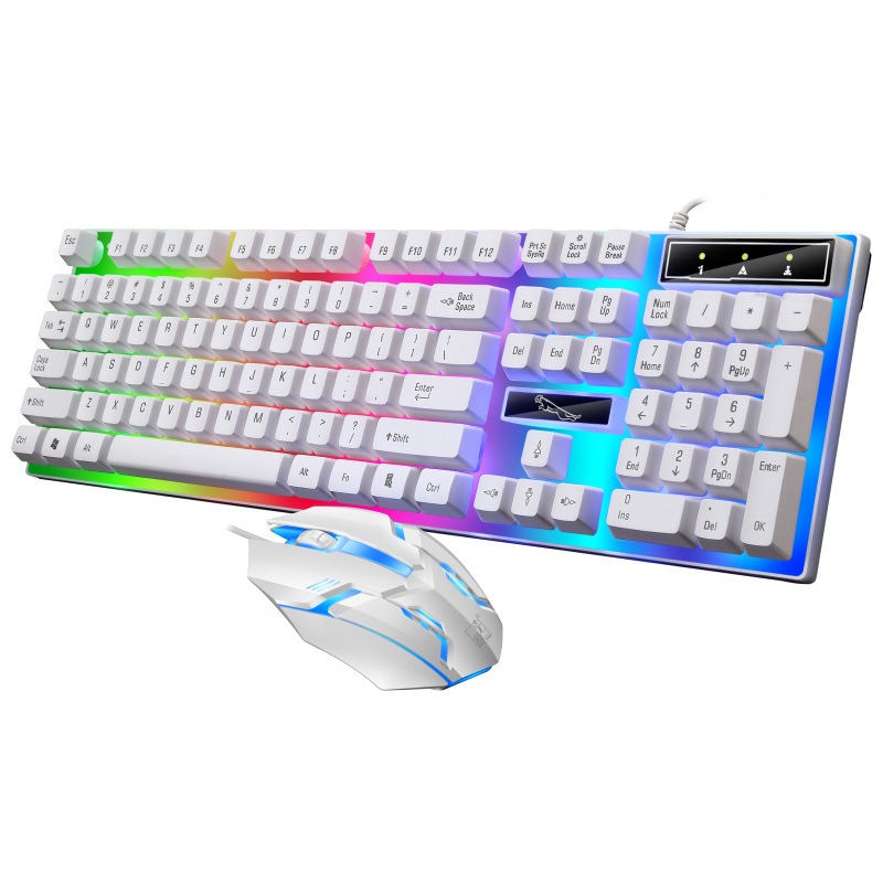 Juego combinado de teclado y r - Gaming Keyboard Mouse And Headset Combo reseña y precio