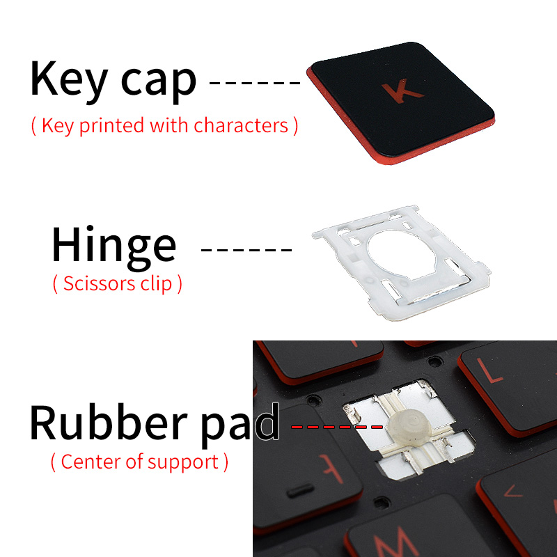 Tapa de tecla de repuesto con  - Gaming Keyboard Hp reseña y precio