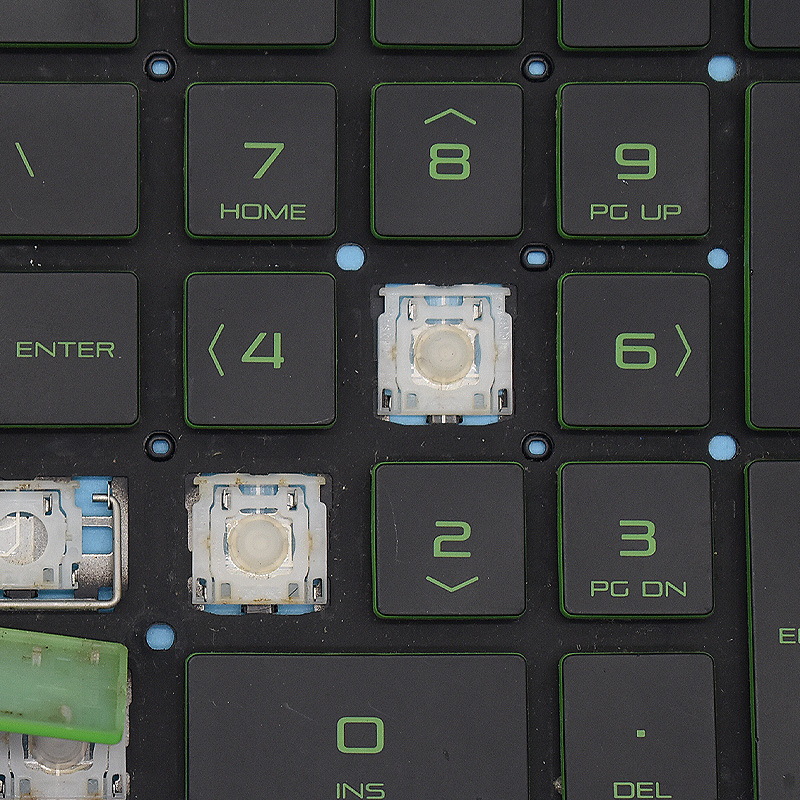 Tapa de tecla y bisagra de rep - Gaming Keyboard E Yooso reseña y precio