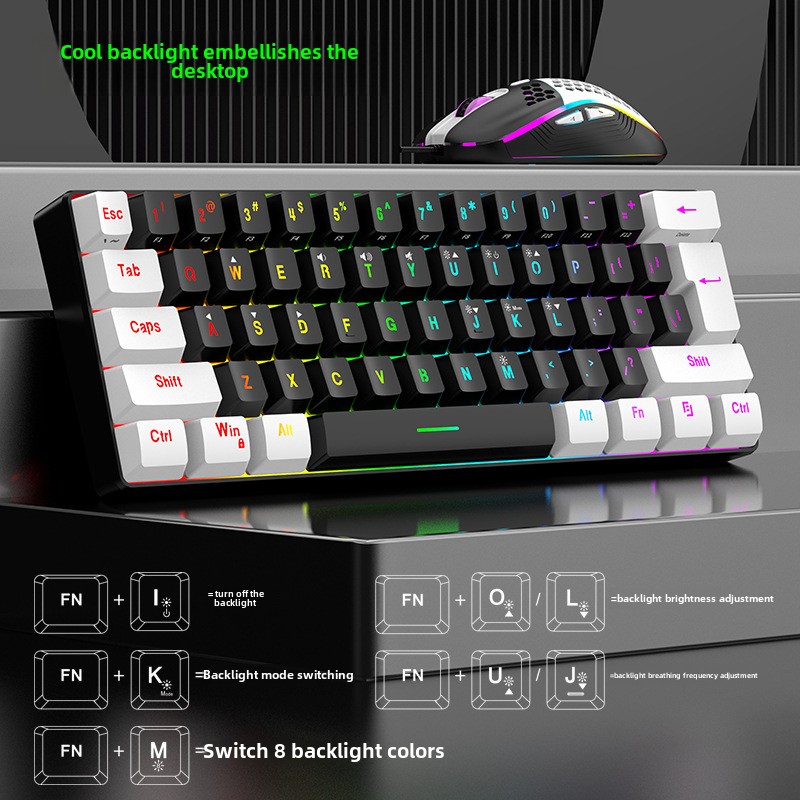 Conjunto de Teclado y Ratón pa - Gaming Keyboard Mouse And Headset Combo reseña y precio