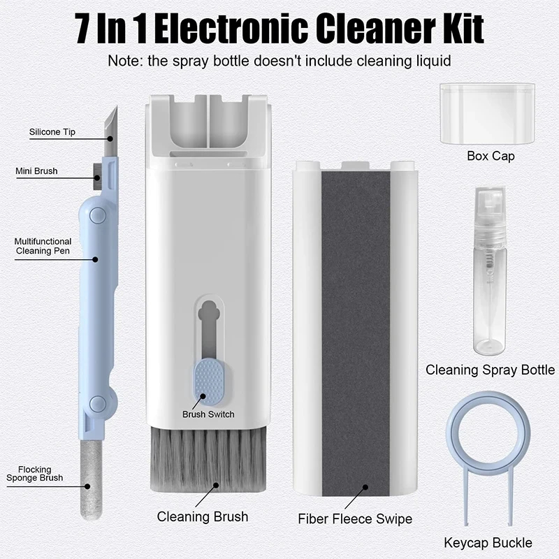 Kit de cepillo limpiador de te - Keycap Puller Ring reseña y precio