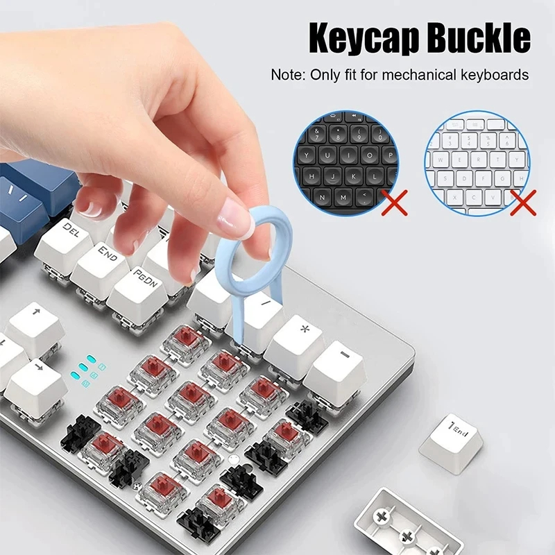 Kit de cepillo limpiador de te - Keycap Puller Ring reseña y precio