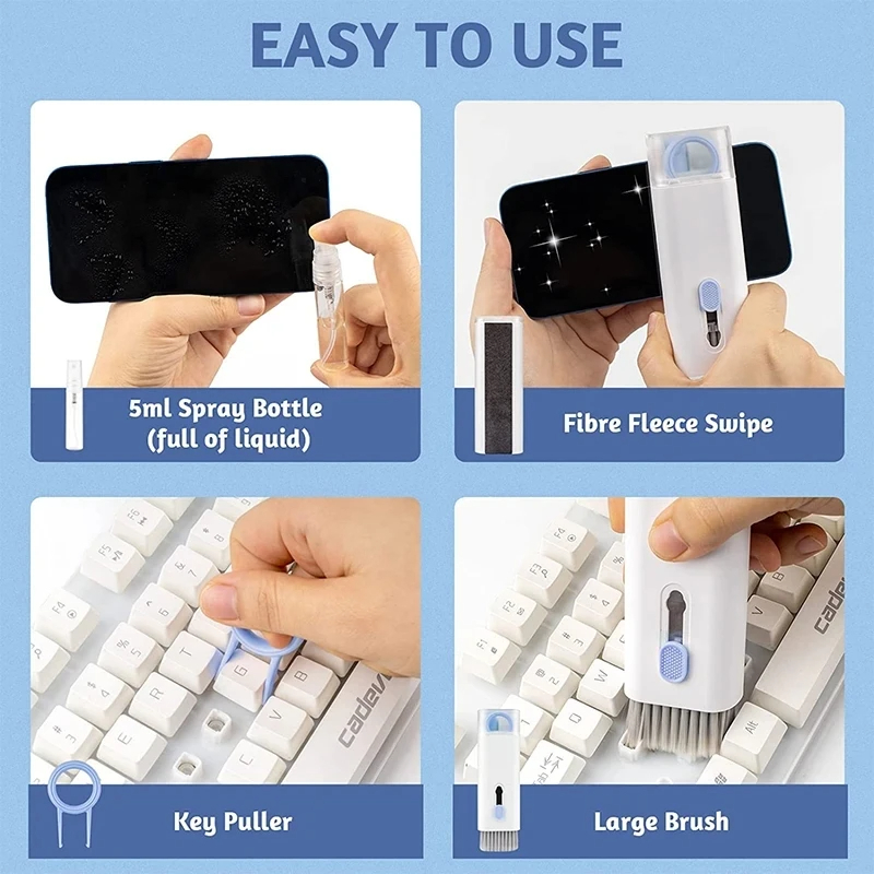Kit de cepillo limpiador de te - Keycap Puller Ring reseña y precio